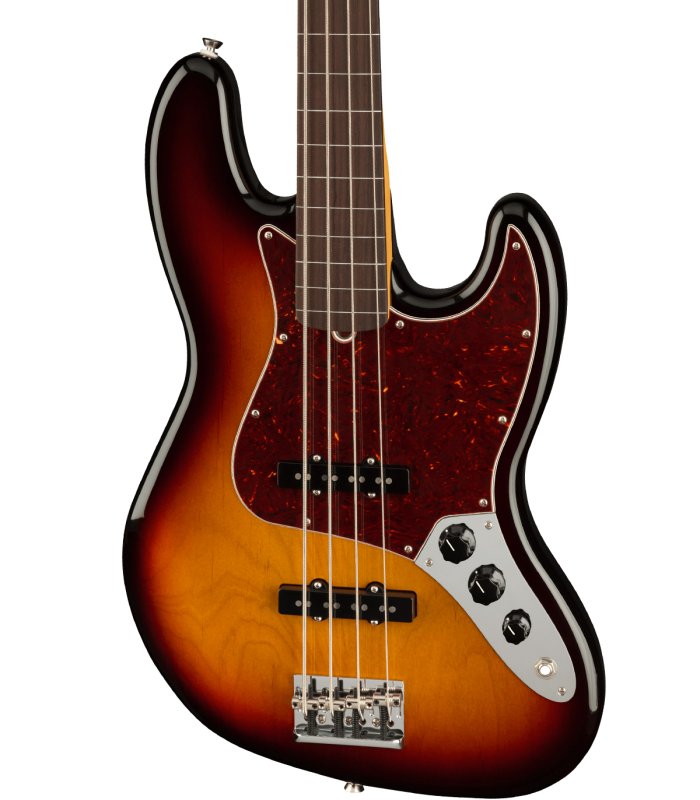 Fender American Professional II Jazz Bass Fretless 3 Color Sunburst