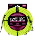 Ernie Ball cable 6085 18FT Yellow Neon