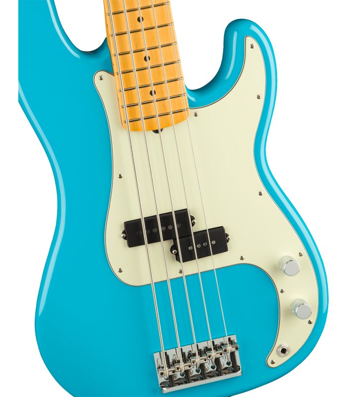 Fender American Professional II Precision Bass V MN Miami Blue