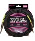 Ernie Ball cable 6046 20FT Ultraflex Negro