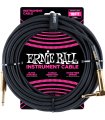Ernie Ball cable 6086 18FT Negro