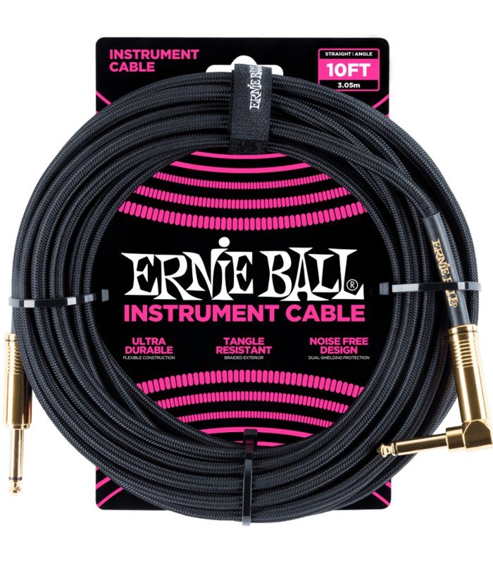 Ernie Ball cable 6081 10FT Black