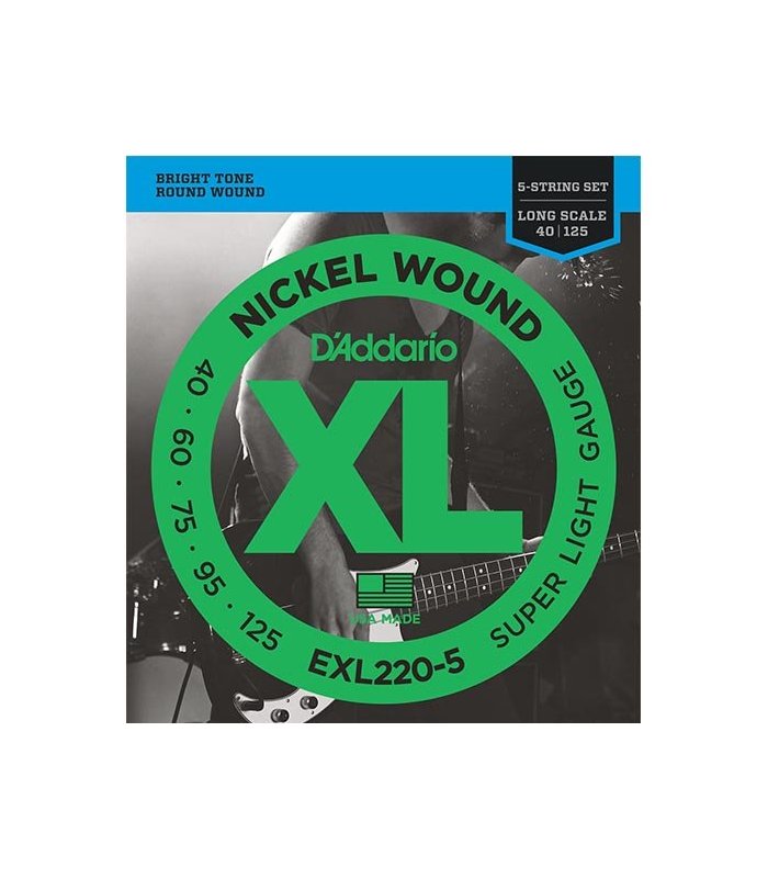 D'Addario Nickel Wound EXL220-5