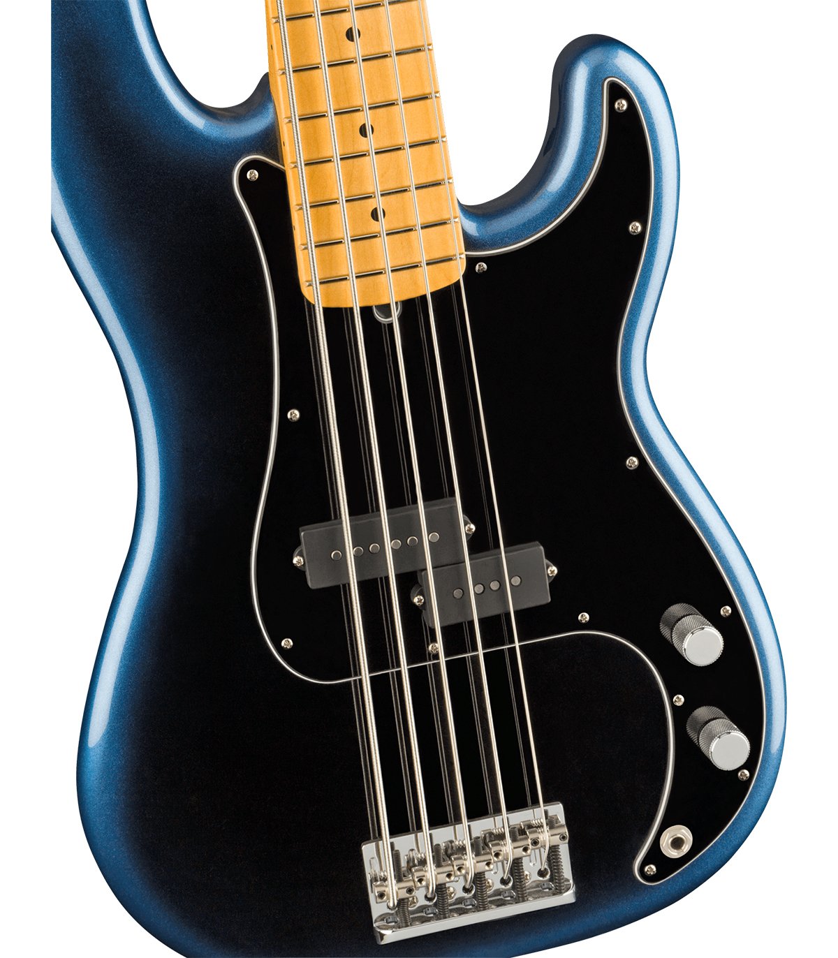 jøde grit Hændelse Fender American Professional II Precision Bass V MN Dark Night - Todobajos