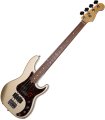 Fender American Deluxe Precision Bass Chrome Silver
