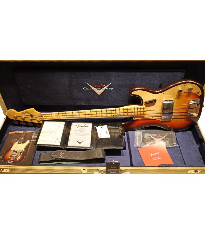 Fender Custom Shop 1958 Precision Bass Relic SFACH3SB