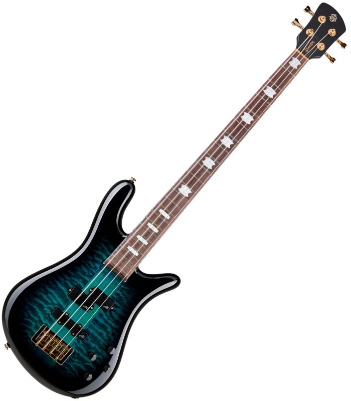 Spector Icon NS-2 Neck Thru Black and Blue