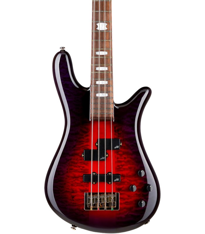 Spector Icon NS-2 Neck Thru Purple Cherry