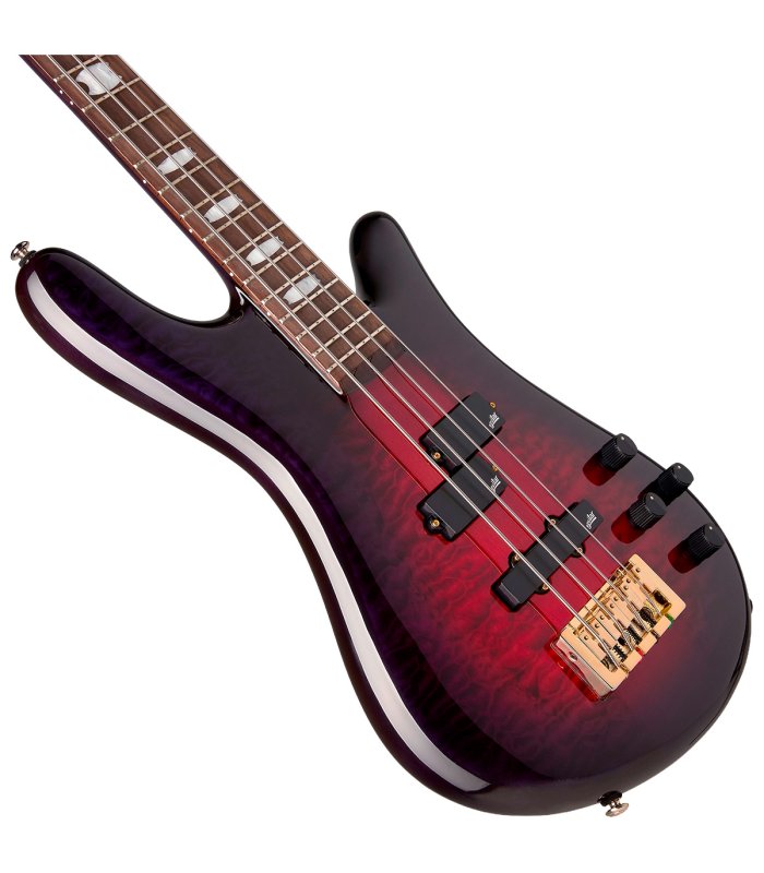 Spector Icon NS-2 Neck Thru Purple Cherry