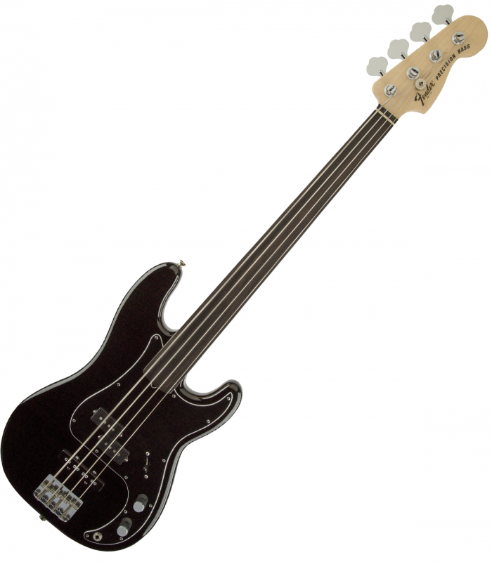 Fender Tony Frankling Frestless Precision Bass BLK