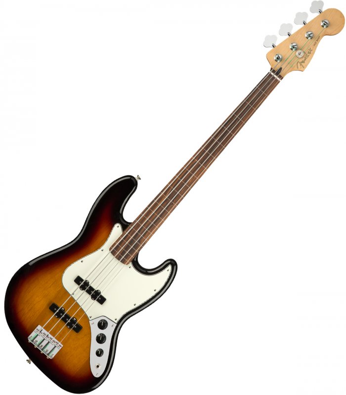 Fender Player Jazz Bass PF 3TS Fretless