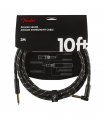 Fender Deluxe Serie Cable 10ft Angle Black